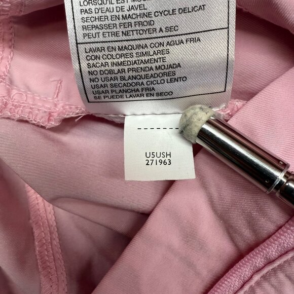 vintage nike capris womens XL pink drawstring hem striped waistband casual Y2K - Picture 3 of 16